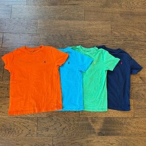 Lot of 4 Polo Ralph Lauren Boys Size 7 T-Shirts